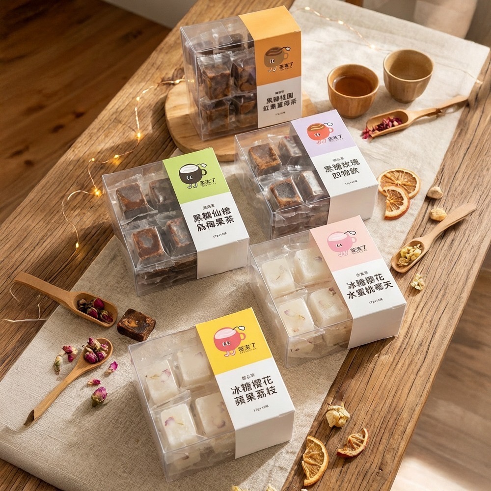 茶來了 黑糖仙楂烏梅果茶 黑糖磚茶 仙楂烏梅茶 仙楂 烏梅 生津止渴 酸甜解膩 消暑-細節圖8