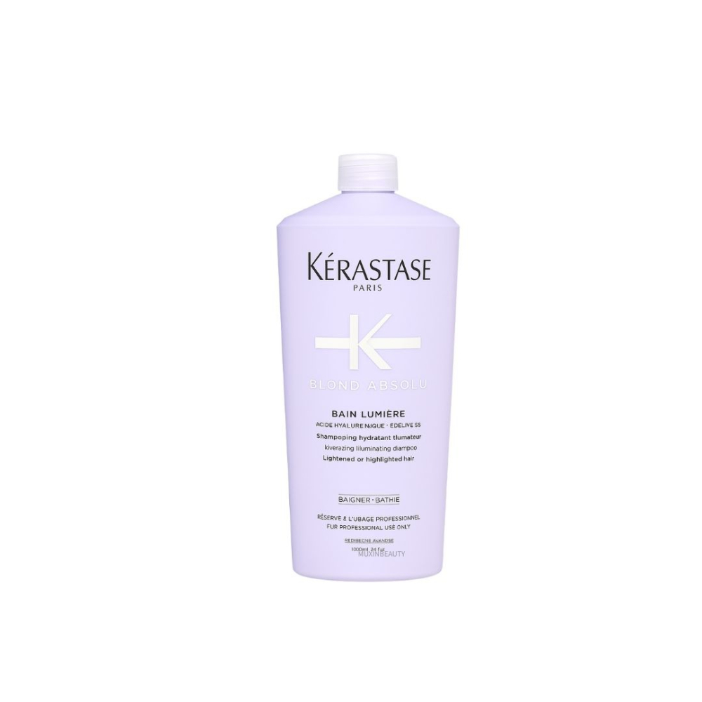 KERASTASE 卡詩 燦金保濕型髮浴1000ml 附壓頭 洗髮-細節圖2