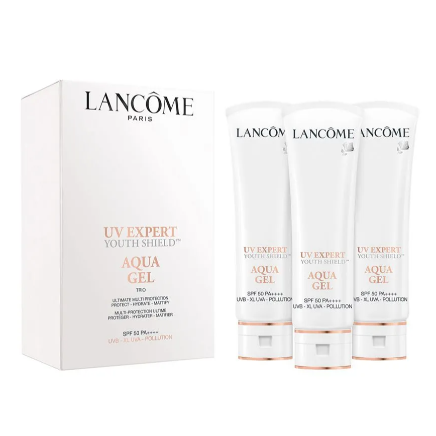 LANCOME 蘭蔻 超輕盈UV水凝露 小白管防曬霜50ml 妝前防曬-細節圖2