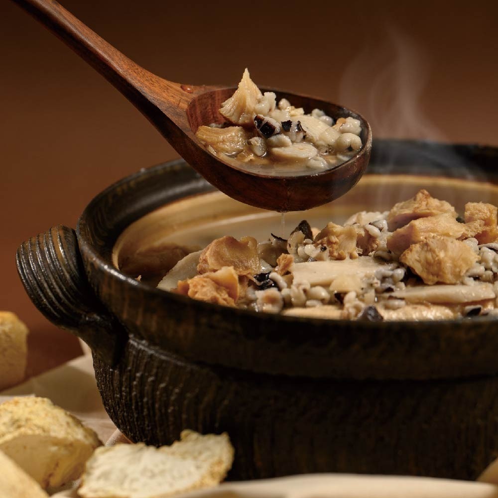 【7-ELEVEN 門市團購】【VeganJoy】調理包-猴頭菇四神湯、香辣滷臭豆腐｜純素｜任搭買一送一｜保存至5/26-細節圖3