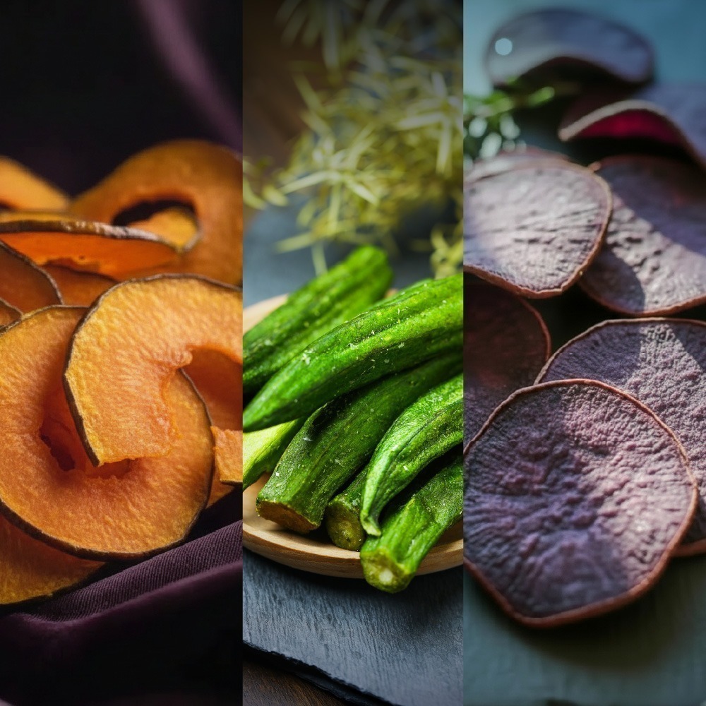 【7-ELEVEN 門市團購】【VeganJoy】特級初榨橄欖油蔬菜脆片8入組(40g/包)｜純素-細節圖3