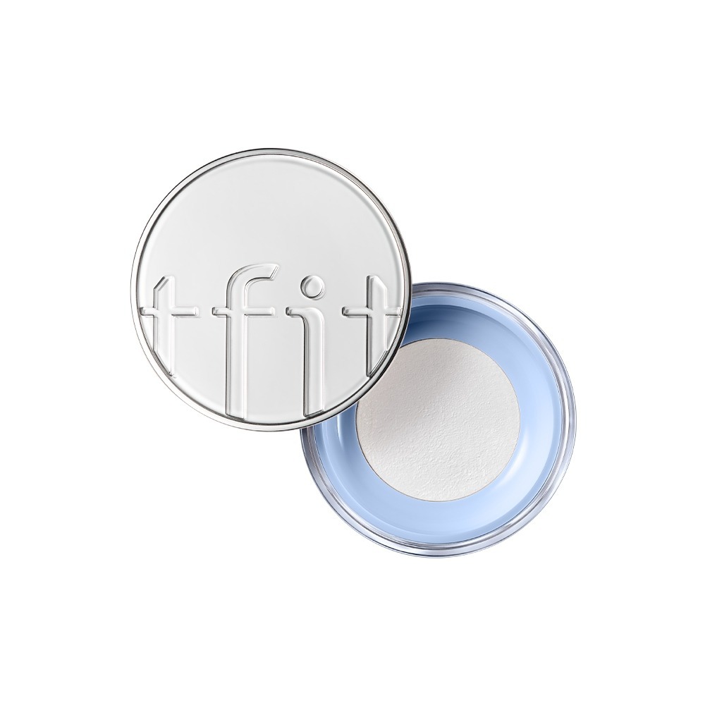 TFIT 定妝蜜粉 輕透款/柔焦精華款 持久控油保濕定妝補妝蜜粉-柔焦精華蜜粉5g #01 透白