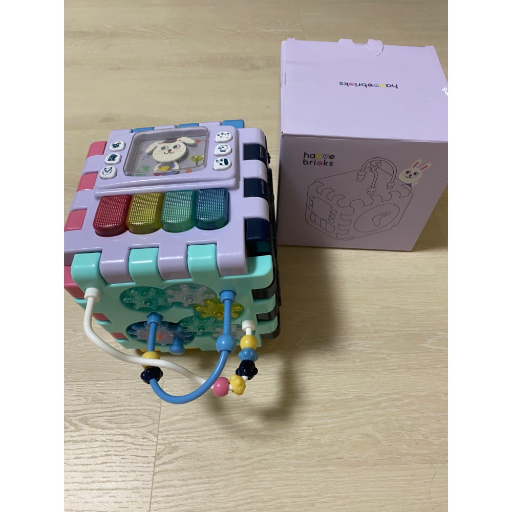 Haave Bricks 六合一多功能玩具箱(兔子-細節圖3