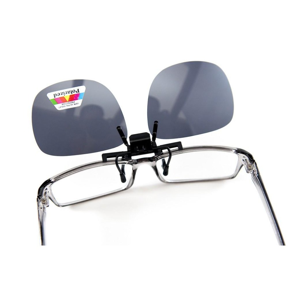 『工業安全網』可掀式寶麗來偏光夾鏡掛鏡夾片防眩光+UV400可量身訂作眼鏡族可用適合開車通勤騎行太陽眼鏡墨鏡台灣製造-細節圖4