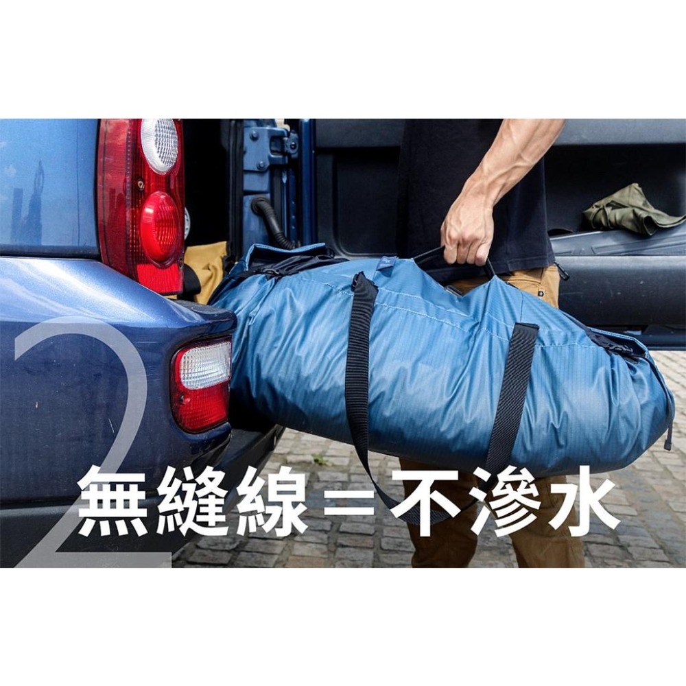 『工業安全網』台灣製造全攤平式戶外裝備打包袋無接縫不漏水募資團購早鳥特價品操作簡單輕鬆快速不怕弄髒大容量收納袋限量3組-細節圖4