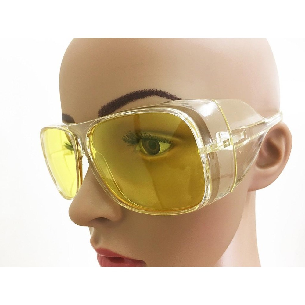 【工業安全網】最漂亮的運動騎車實驗室輕量PC材質防護鏡安全眼鏡護目鏡增光太陽眼鏡墨鏡醫療人員防疫抗武漢肺炎可參考台灣製造-細節圖4