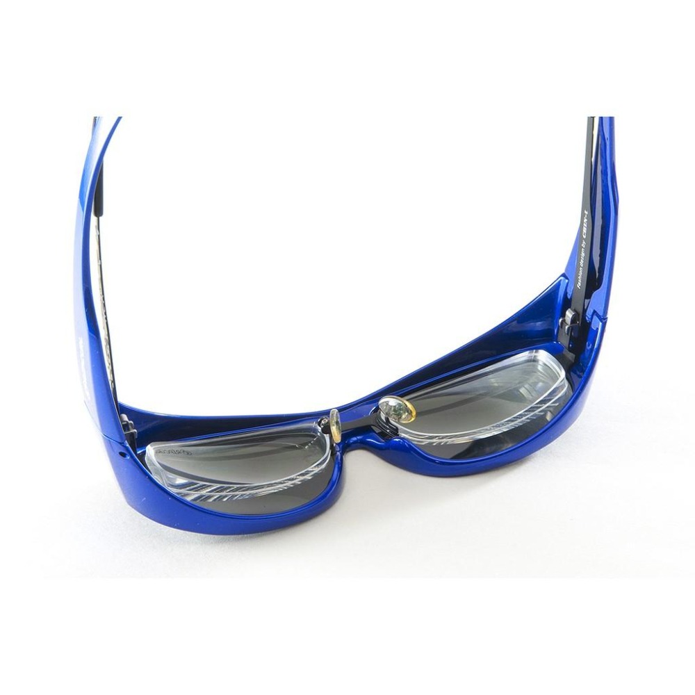 『工業安全網』兒童偏光保麗來運動太陽眼鏡加大包覆式套鏡墨鏡近視眼鏡可戴抗強光灰色片UV400抗紫外線防眩光畏光-細節圖4