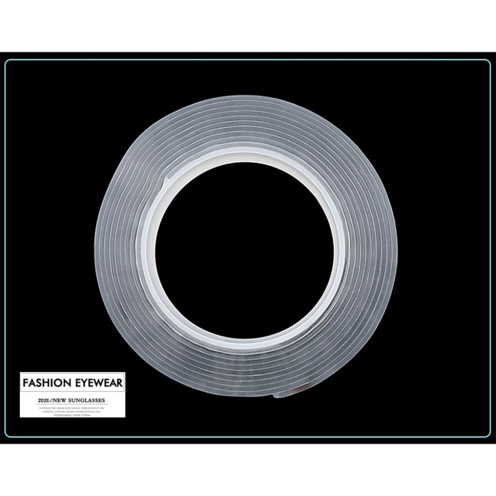 『工業安全網』無痕奈米魔力雙面膠帶防滑貼片萬能貼黏性超強免釘免打孔清晰透明延展韌性強可拉可水洗隨意剪裁-細節圖5