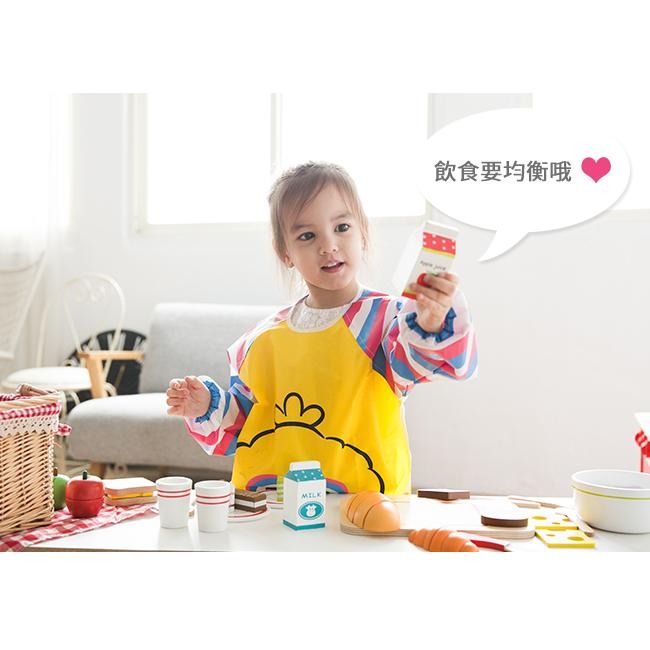 荷蘭 New Classic Toys 北歐小主廚經典美食拼盤-10595 家家酒配件 木製玩具 食材認知學習 小廚房-細節圖9