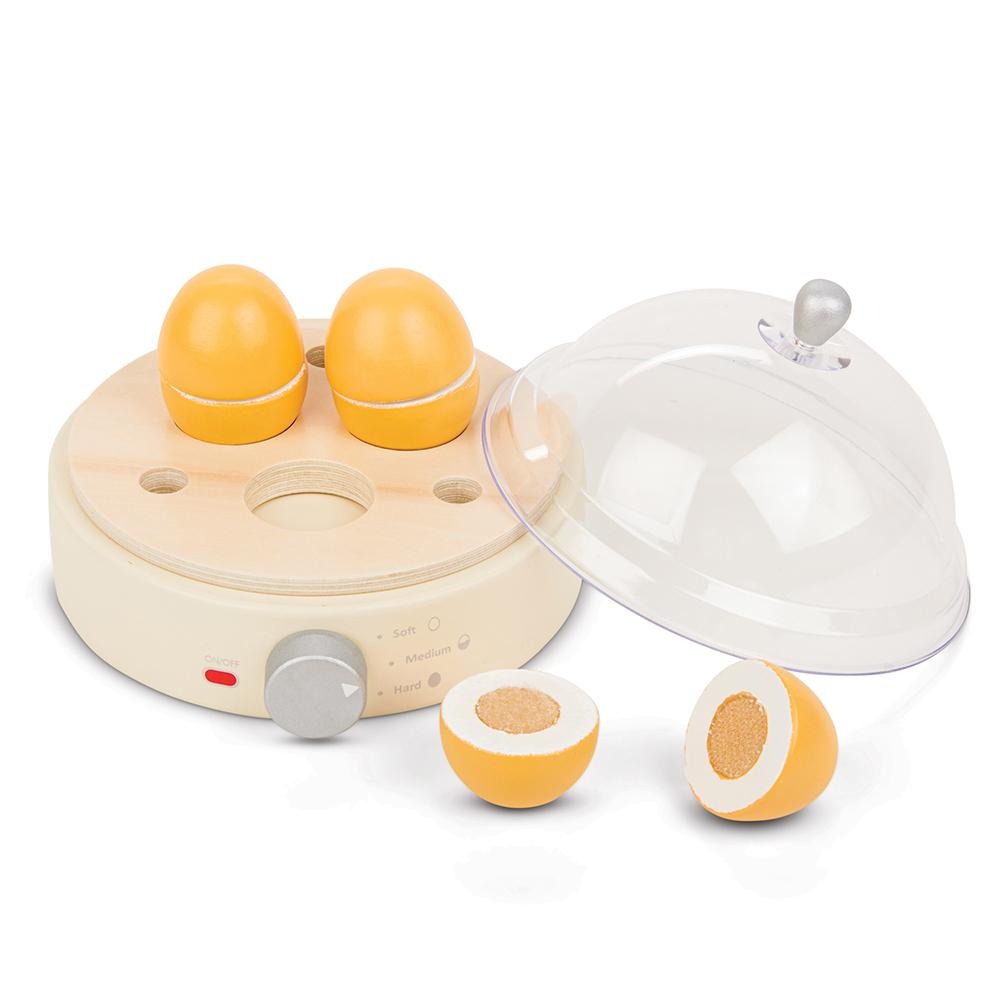 荷蘭 New Classic Toys 木製家家酒蒸蛋器-10710 家家酒 木製玩具 切切樂 擬真玩具-細節圖2