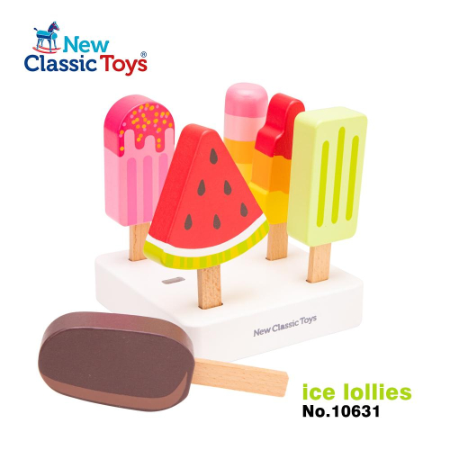 荷蘭 New Classic Toys鮮果冰淇淋饗宴組 -10631 木製玩具 認知學習 家家酒 小廚房 煮菜玩具