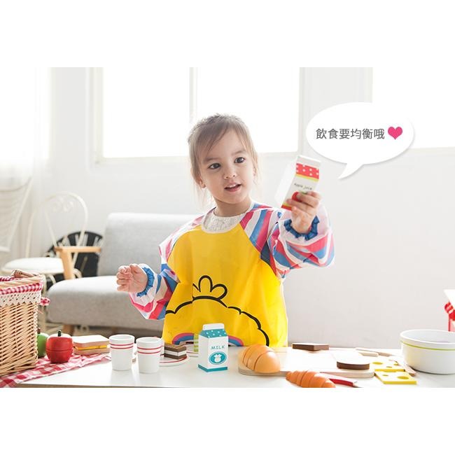 荷蘭 New Classic Toys  木製小主廚鍋具19件組-10615 家家酒 木製玩具 切切樂 擬真玩具-細節圖8