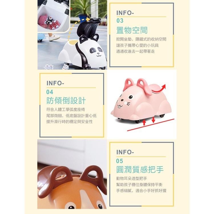 瑞典Viking toys踩不壞/不刮手的維京玩具-學步嚕嚕車 - 圓滾滾小熊 1970 滑步車/學步車/耐重40KG-細節圖8