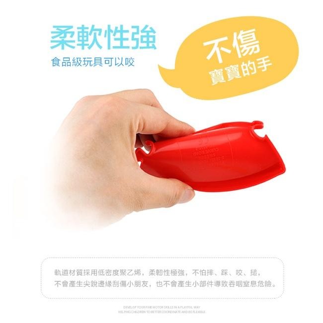 瑞典Viking toys踩不壞/不刮手的維京玩具-Jumbo形狀認知資源回收車(含2隻人偶)-28cm #拼圖配對認知-細節圖8