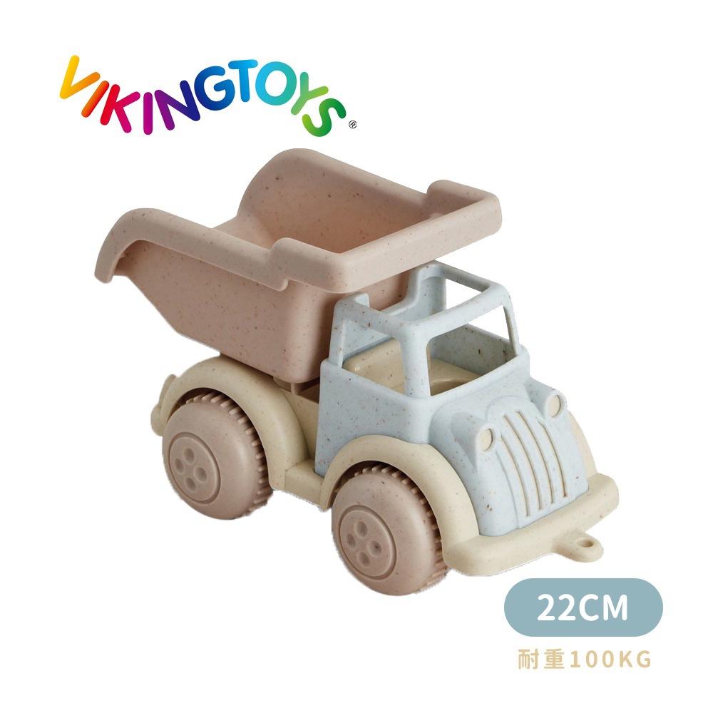 瑞典Viking toys踩不壞/不刮手的維京玩具-Ecoline莫蘭迪色翻斗運砂車-22cm (20-89110)-細節圖3
