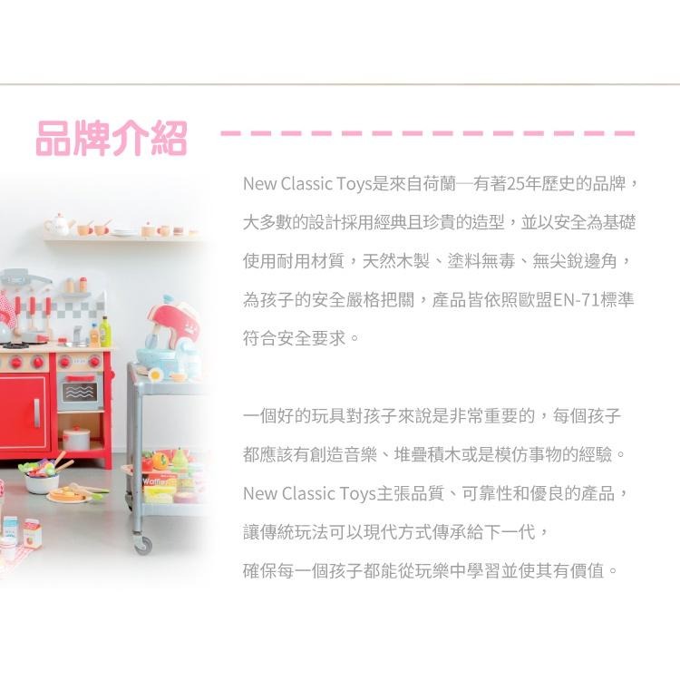 荷蘭New Classic Toys 形狀認知寶寶積木學步車 11320 木製玩具/積木玩具/形狀認知/學步車-細節圖8