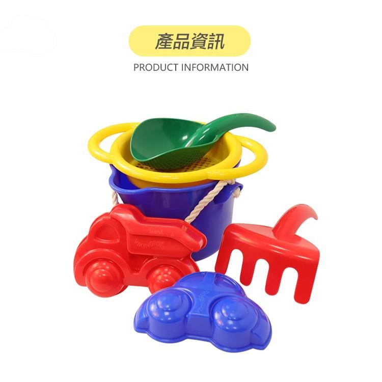 現貨免等 瑞典 Viking toys踩不壞/不刮手的維京玩具-夏日沙灘玩沙工具5件組-可愛車車 #玩沙/戲水/沙灘玩具-細節圖8