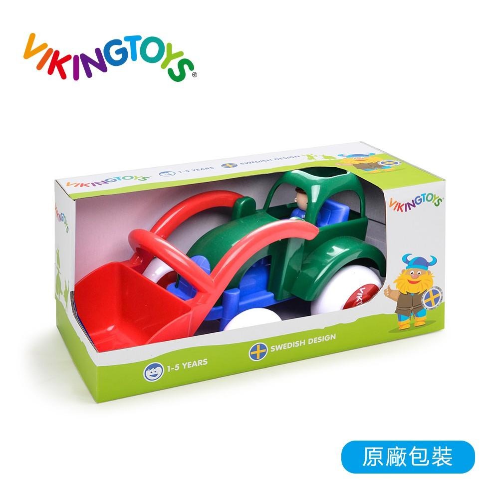 瑞典Viking toys踩不壞/不刮手的維京玩具-Jumbo搬沙迪哥車(含1隻人偶)-28cm #玩沙工具#沙灘玩具-細節圖2