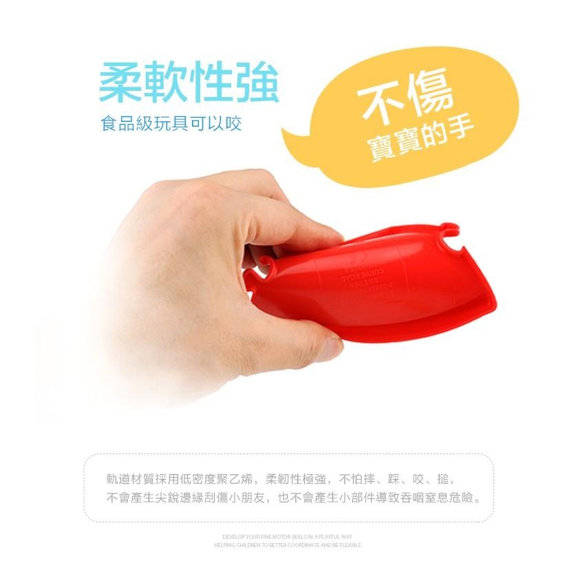 瑞典Viking toys踩不壞/不刮手的維京玩具-City車車樂園系列-搬運列車溜滑梯 #軌道車車玩具 #停車場玩具-細節圖7