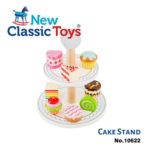 荷蘭 New Classic Toys 英式公主下午茶蛋糕組 - 10622 #切切樂 #家家酒 #木製玩具