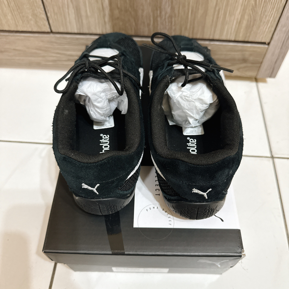 二手九成新 黑 PUMA 女 SPEEDCAT GO WNS 賽車鞋 23.5cm-細節圖6