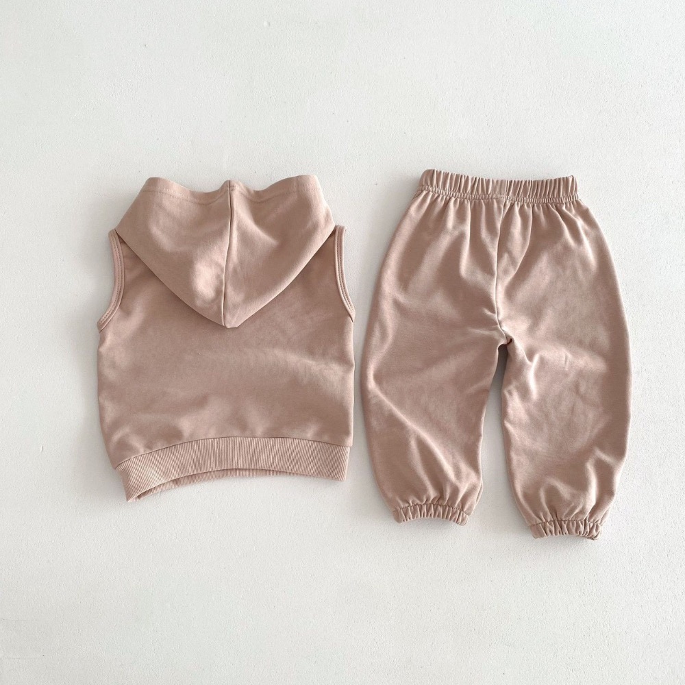 EB 韓版cone無袖馬甲長褲兩件事-細節圖6