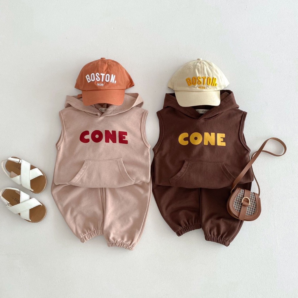 EB 韓版cone無袖馬甲長褲兩件事-細節圖7