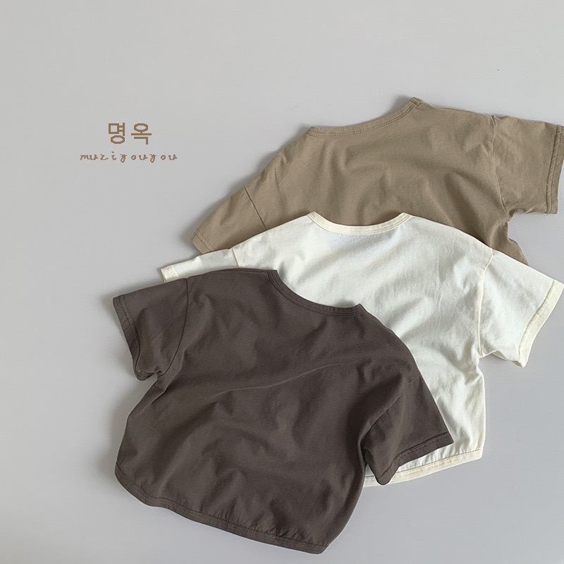 EB 韓版森系男童短T恤-細節圖4