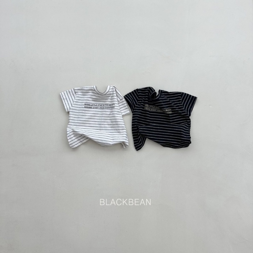 韓國🇰🇷BLACKBEAN 雙條印字短-細節圖3