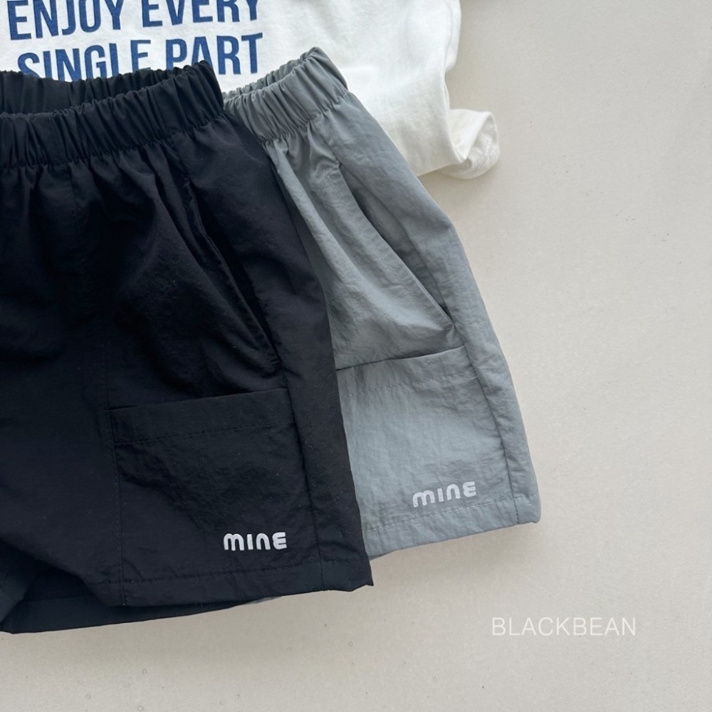 韓國🇰🇷BLACKBEAN MIME工裝短褲-細節圖2
