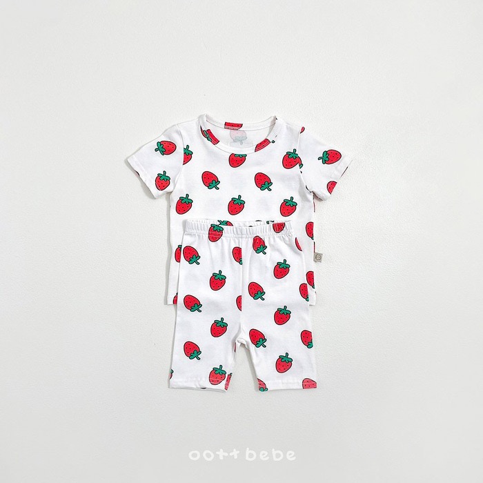 韓國🇰🇷Oott Bebe草莓服-細節圖3