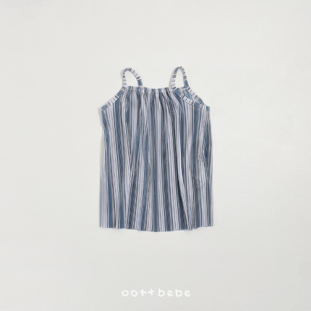 韓國🇰🇷OOTTBEBE 海洋百褶吊帶裙-規格圖4
