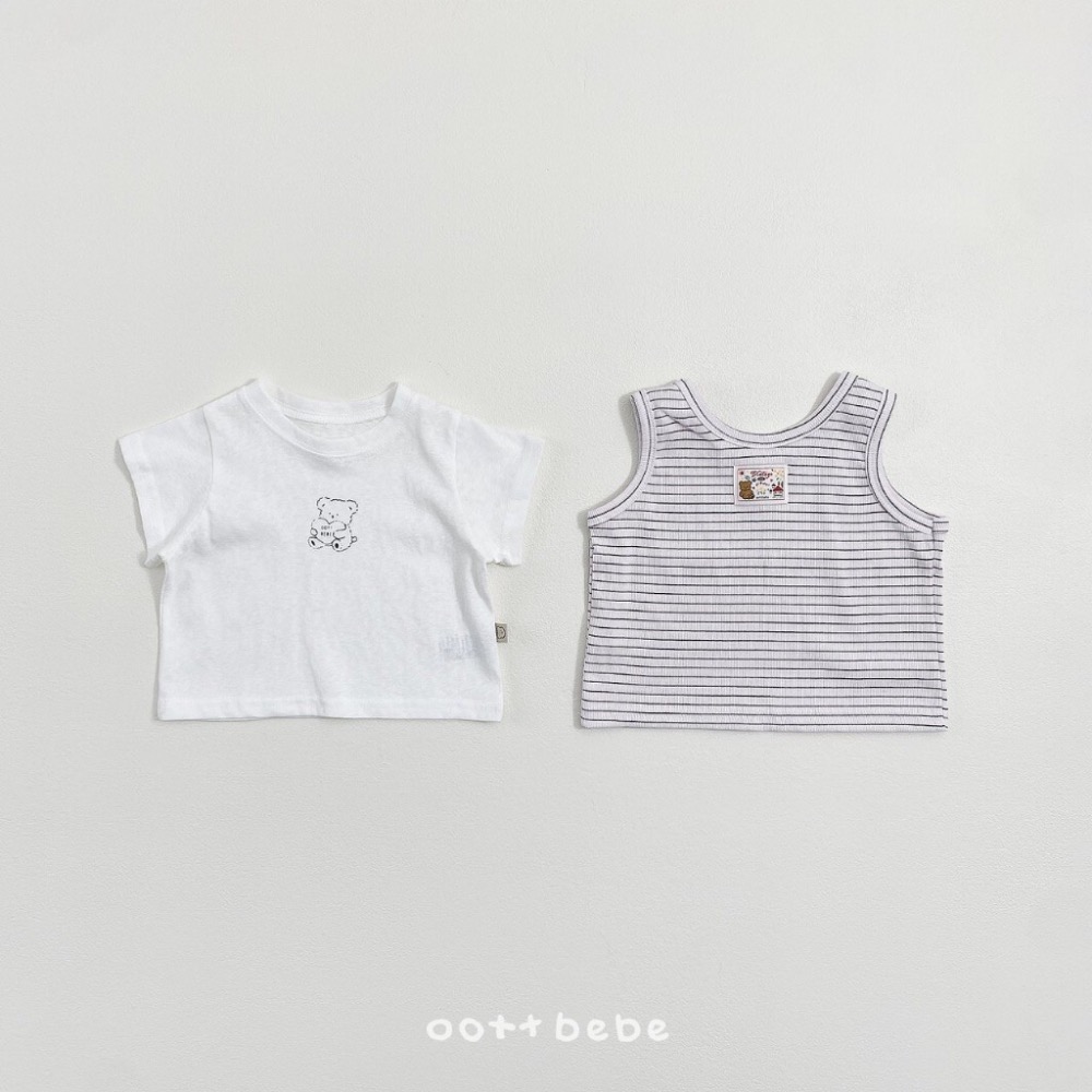 韓國🇰🇷OOTTBEBE 繽紛雪酪上衣二件組-規格圖6