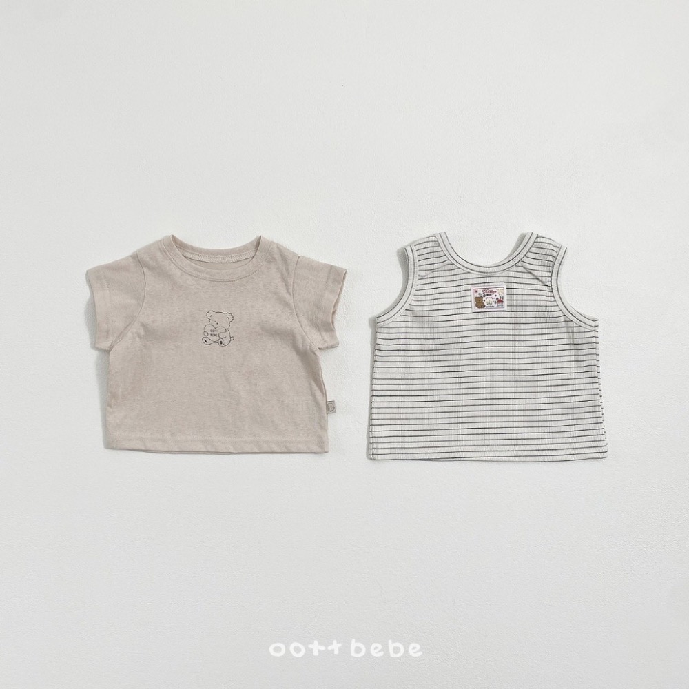 韓國🇰🇷OOTTBEBE 繽紛雪酪上衣二件組-規格圖6