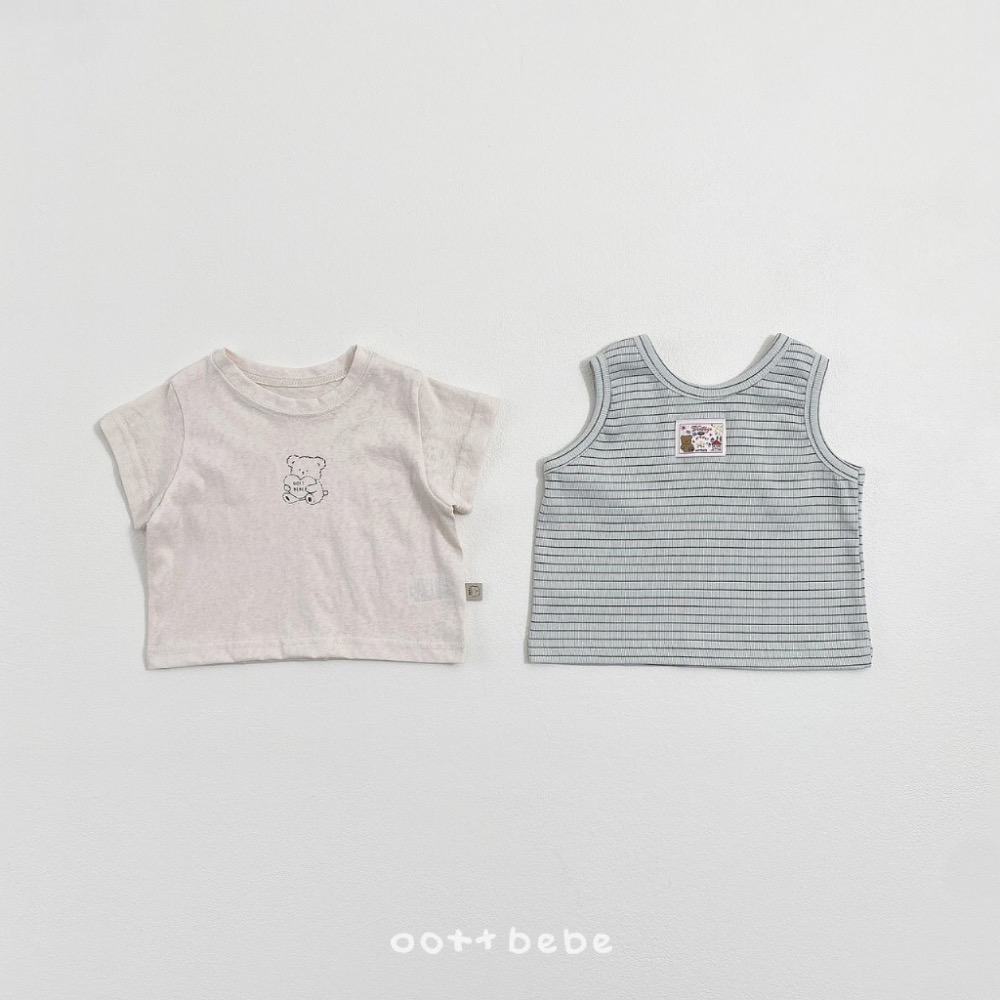 韓國🇰🇷OOTTBEBE 繽紛雪酪上衣二件組-規格圖6