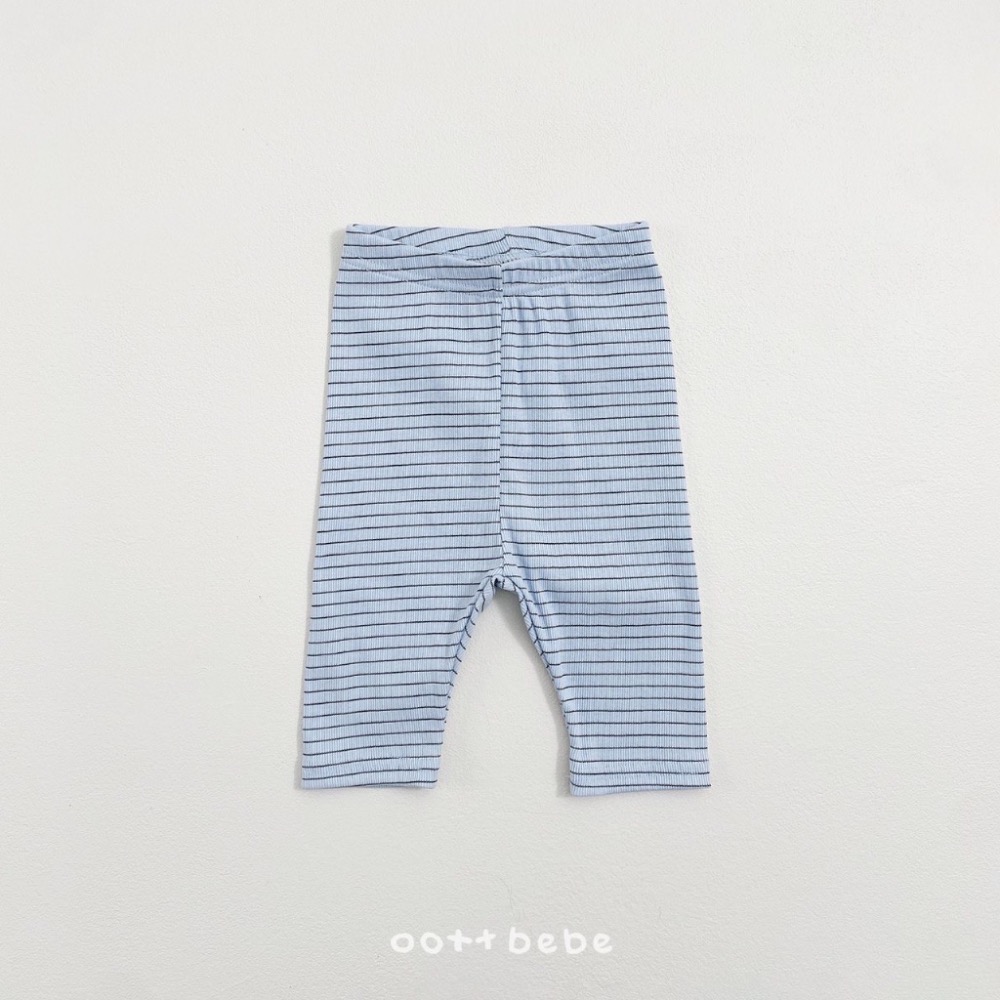 韓國🇰🇷OOTTBEBE 條紋小標內搭褲-規格圖6