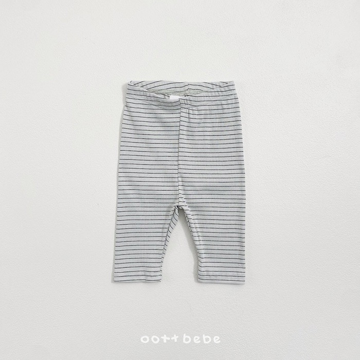 韓國🇰🇷OOTTBEBE 條紋小標內搭褲-規格圖6