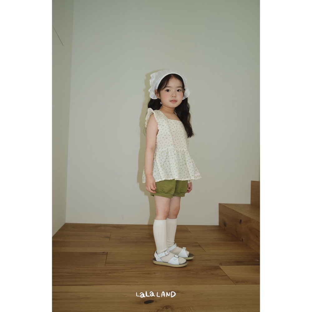 韓國🇰🇷lalaland 純色棉麻燈籠褲-細節圖4