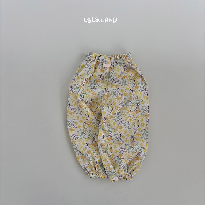 韓國🇰🇷lalaland 滿版縮口褲-細節圖2