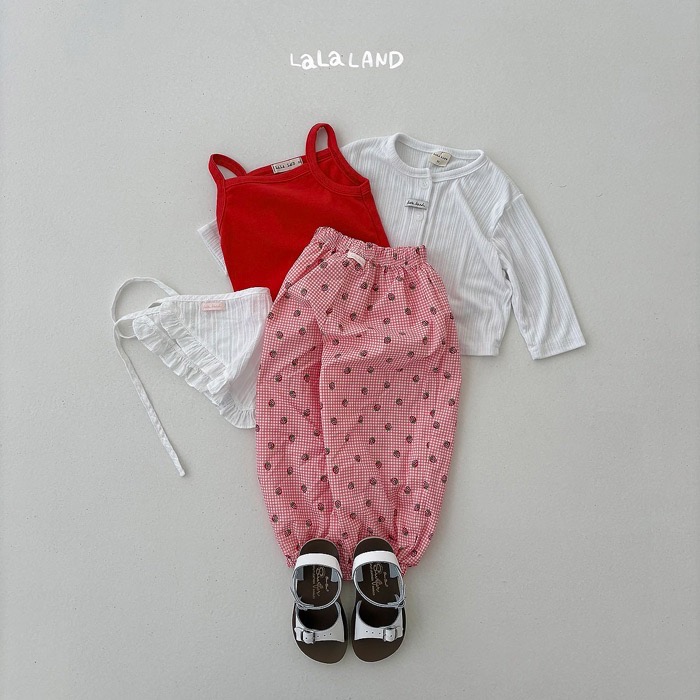 韓國🇰🇷lalaland 滿版縮口褲-細節圖3