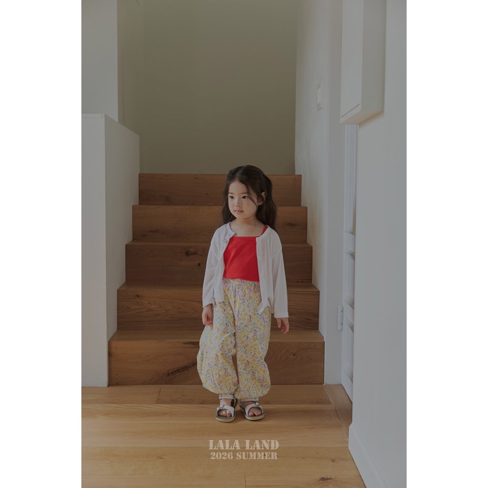 韓國🇰🇷lalaland 滿版縮口褲-細節圖4