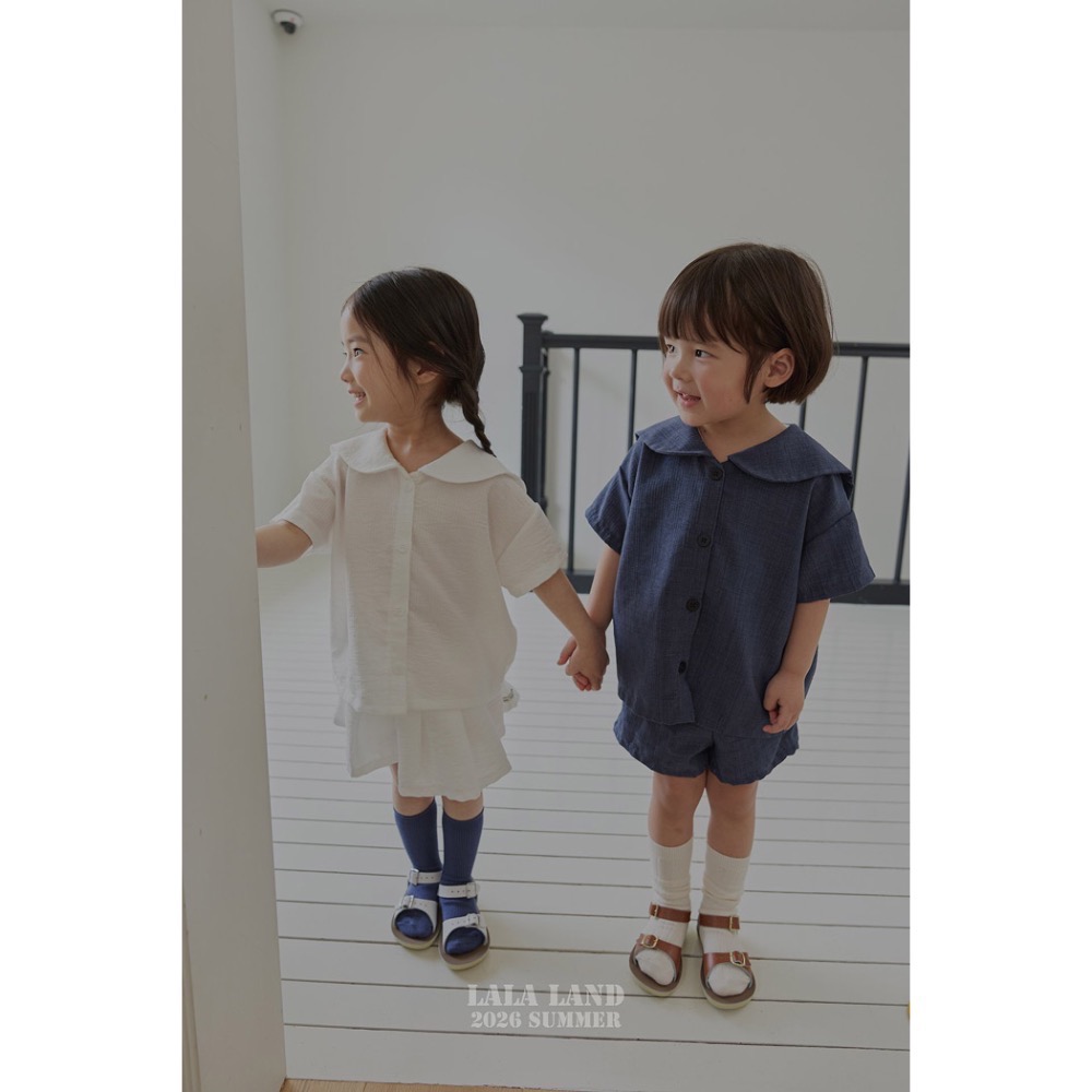 韓國🇰🇷LaLaLand 娃娃領上衣-細節圖3
