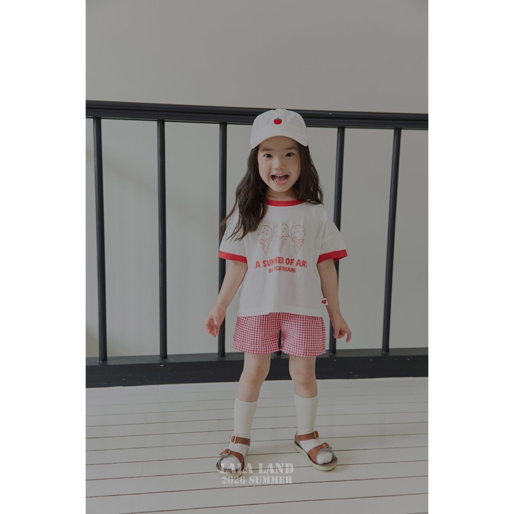 韓國🇰🇷LaLaLand 冰淇淋短T-細節圖3