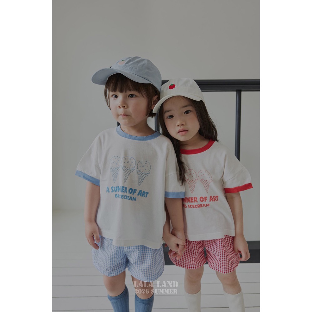 韓國🇰🇷LaLaLand 冰淇淋短T-細節圖4