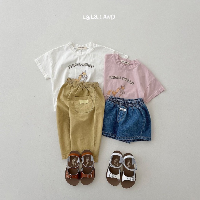 韓國🇰🇷LaLaLand 搖搖馬 短T-細節圖2