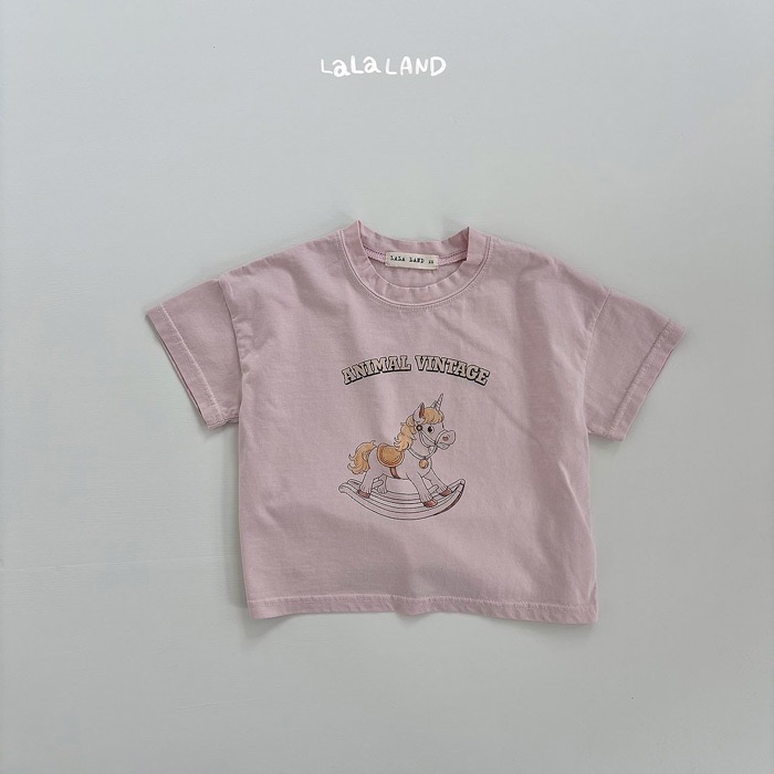韓國🇰🇷LaLaLand 搖搖馬 短T-規格圖7