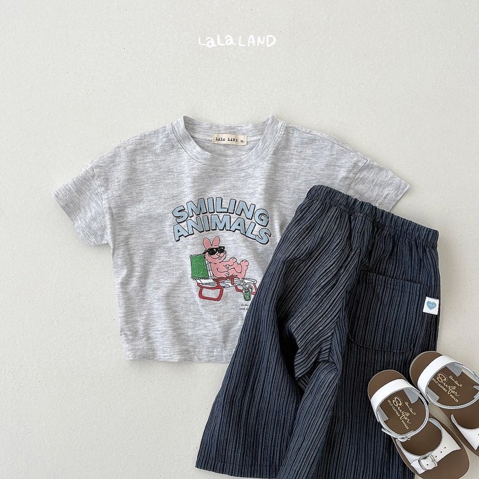 韓國🇰🇷LaLaLand 放鬆的兔子短T-細節圖3