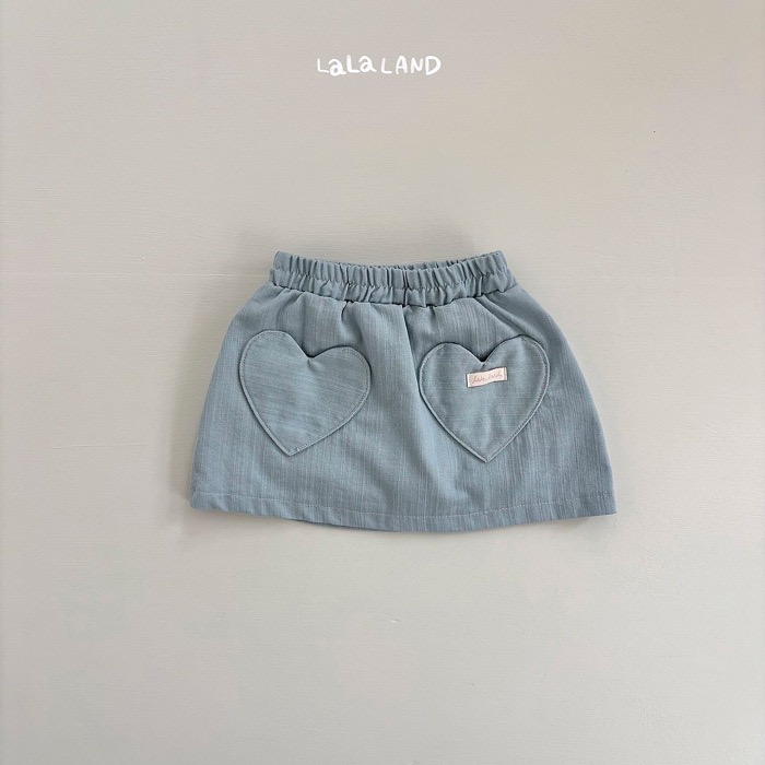 韓國🇰🇷LaLaLand 愛心口袋裙-規格圖7