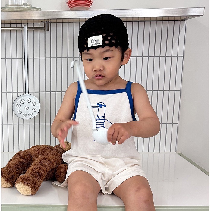 🇰🇷yogurt Mansion 夏季新品背心連身褲-細節圖2