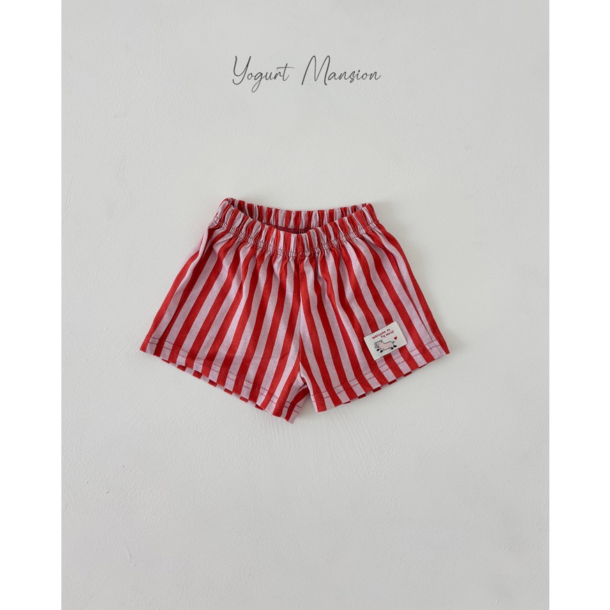 🇰🇷yogurt Mansion 夏季新品條紋褲-規格圖3